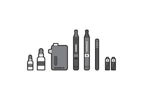 Illustration Vaping gratuite vecteur