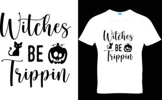 conception de t-shirt d'halloween vecteur