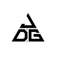 création de logo de lettre triangle jdh avec forme de triangle. monogramme de conception de logo triangle jdh. modèle de logo vectoriel triangle jdh avec couleur rouge. logo triangulaire jdh logo simple, élégant et luxueux.