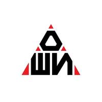 propre conception de logo de lettre de triangle avec la forme de triangle. propre monogramme de conception de logo triangle. propre modèle de logo vectoriel triangle avec couleur rouge. propre logo triangulaire logo simple, élégant et luxueux.