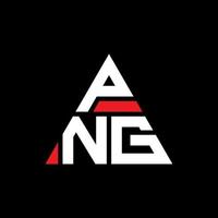 création de logo de lettre triangle png avec forme de triangle. monogramme de conception de logo triangle png. modèle de logo vectoriel triangle png avec couleur rouge. png logo triangulaire logo simple, élégant et luxueux.