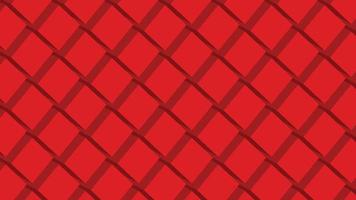 modèle de blocs de rectangle rouge 3d vecteur