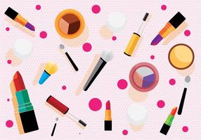 Vector de motif de maquillage