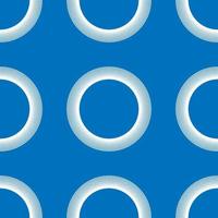 Résumé fond futuriste transparente motif avec des lignes circulaires blanches sur fond bleu clair vecteur
