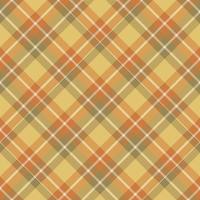 motif harmonieux dans de superbes couleurs orange, beige et jaune chaud pour le plaid, le tissu, le textile, les vêtements, la nappe et d'autres choses. image vectorielle. 2 vecteur