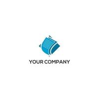 icône d'illustration de logo pour les entreprises de gestion de documents et de formulaires. vecteur