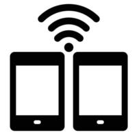 icône de vecteur internet mobile qui peut facilement modifier ou éditer