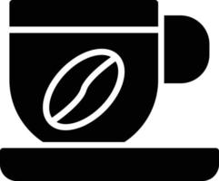 icône de glyphe de café vecteur