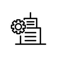 vecteur d'icône de maison intelligente. illustration de symbole de contour isolé