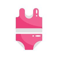 icône de style plat de maillot de bain. illustration vectorielle pour la conception graphique, le site Web, l'application vecteur