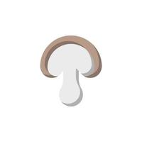 vecteur de champignon pour la présentation de l'icône du symbole du site Web