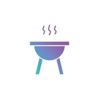 vecteur de grill pour la présentation de l'icône du symbole du site Web