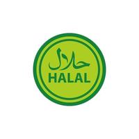 icône halal eps 10 vecteur