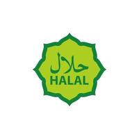 icône halal eps 10 vecteur