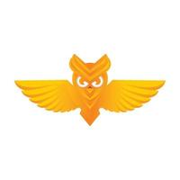 vecteur de logo de hibou