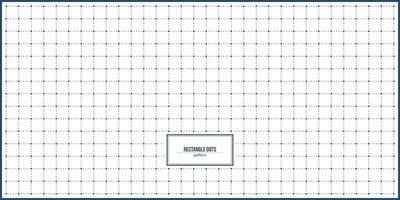 rectangle fin et motif de points vecteur