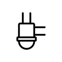 vecteur d'icône de siphon. illustration de symbole de contour isolé