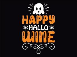 fichier vectoriel de conception de t-shirt halloween