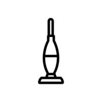illustration vectorielle de l'icône de l'aspirateur domestique humide vecteur