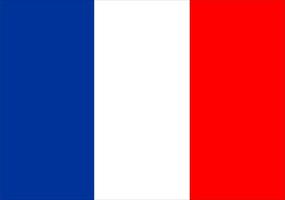 drapeau de la france, drapeau national de la france vecteur de haute qualité