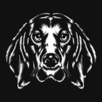 illustration vectorielle de chien vecteur