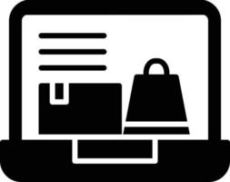 icône de glyphe de produit vecteur