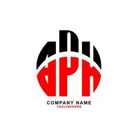 création de logo lettre bpx créatif avec fond blanc vecteur