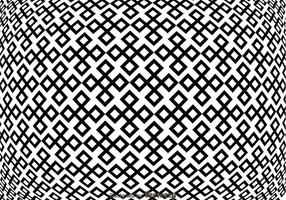 Motif convexe noir et blanc vecteur