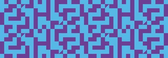 vecteur d'illustration de fond géométrique de couleur bleu et violet