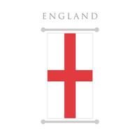 drapeau angleterre design plat illustration vectorielle vecteur