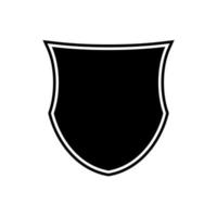 logo d'illustration vectorielle d'icône de bouclier. icône de vecteur de bouclier de protection