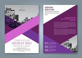 fond de conception de formes géométriques minimales pour l'affiche de dépliant de brochure de couverture de livre de rapport annuel d'entreprise vecteur