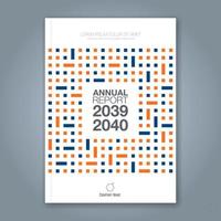 fond de conception de formes géométriques minimales pour l'affiche de dépliant de brochure de couverture de livre de rapport annuel d'entreprise vecteur