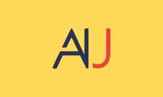 alphabet lettres initiales monogramme logo au, ua, a et u vecteur