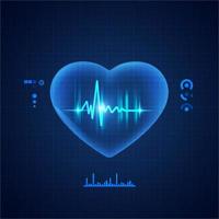 concept de cardiologie scientifique vecteur