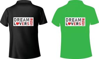 conception de t-shirt pour votre entreprise vecteur