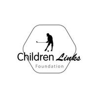 club de logo de golf, création de logo de tournoi vecteur