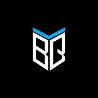 création de logo de lettre bq avec graphique vectoriel