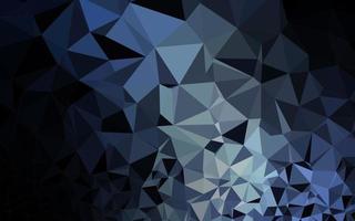 texture polygonale abstraite de vecteur bleu foncé.