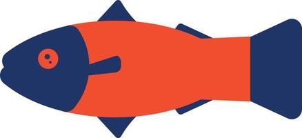 icône de couleur saumon vecteur