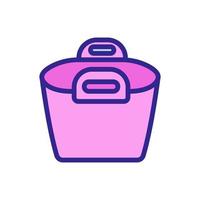 illustration vectorielle de l'icône du sèche-linge à la maison vecteur