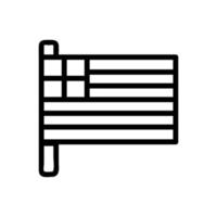vecteur d'icône de drapeau grèce. illustration de symbole de contour isolé