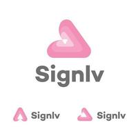 conception de variations de logo de signe d'amour vecteur