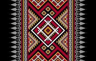 motif ethnique géométrique tribal traditionnel. style aztèque. conception pour le fond, l'illustration, le papier peint, le tissu, la texture, le batik, le tapis, l'habillement, la broderie vecteur