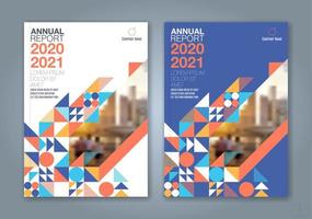 fond de conception de polygone de formes géométriques minimales abstraites pour l'affiche de dépliant de brochure de couverture de livre de rapport annuel d'entreprise vecteur