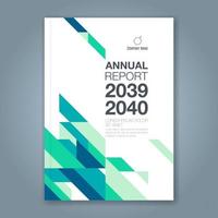 fond de conception de formes géométriques minimales pour l'affiche de dépliant de brochure de couverture de livre de rapport annuel d'entreprise vecteur