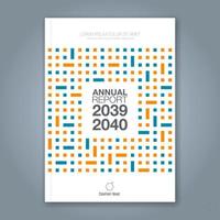 fond de conception de formes géométriques minimales pour l'affiche de dépliant de brochure de couverture de livre de rapport annuel d'entreprise vecteur