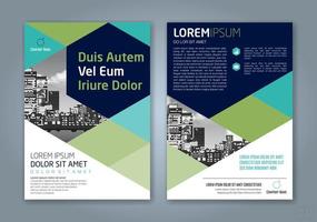 fond de conception de formes géométriques minimales pour l'affiche de dépliant de brochure de couverture de livre de rapport annuel d'entreprise vecteur