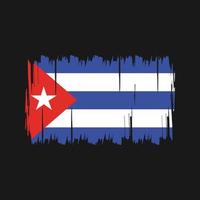 vecteur de drapeau de cuba. drapeau national