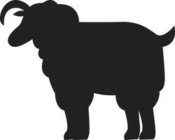 silhouette vecteur de cochon